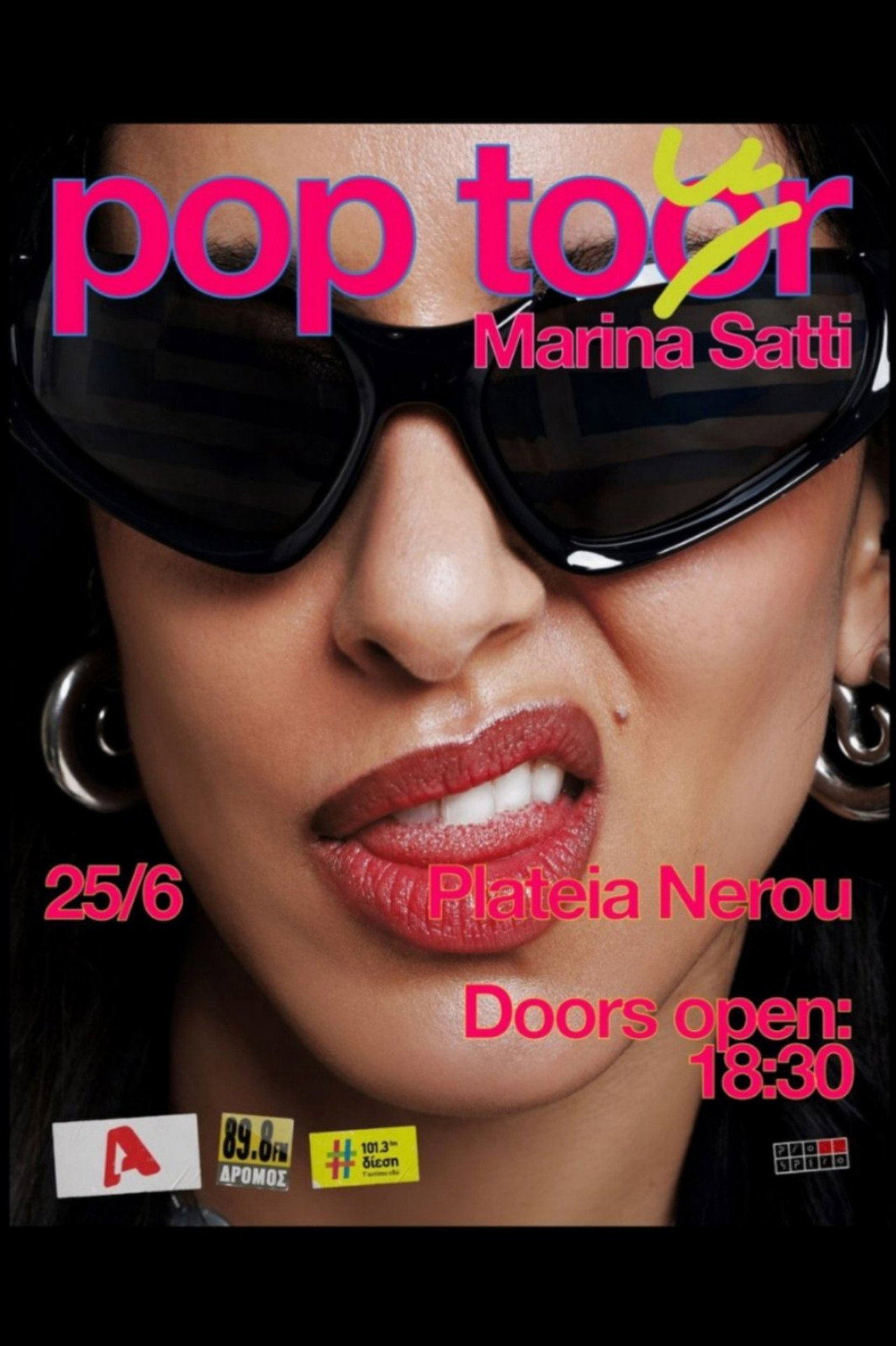 Marina Satti: POP TOOR filmaffisch