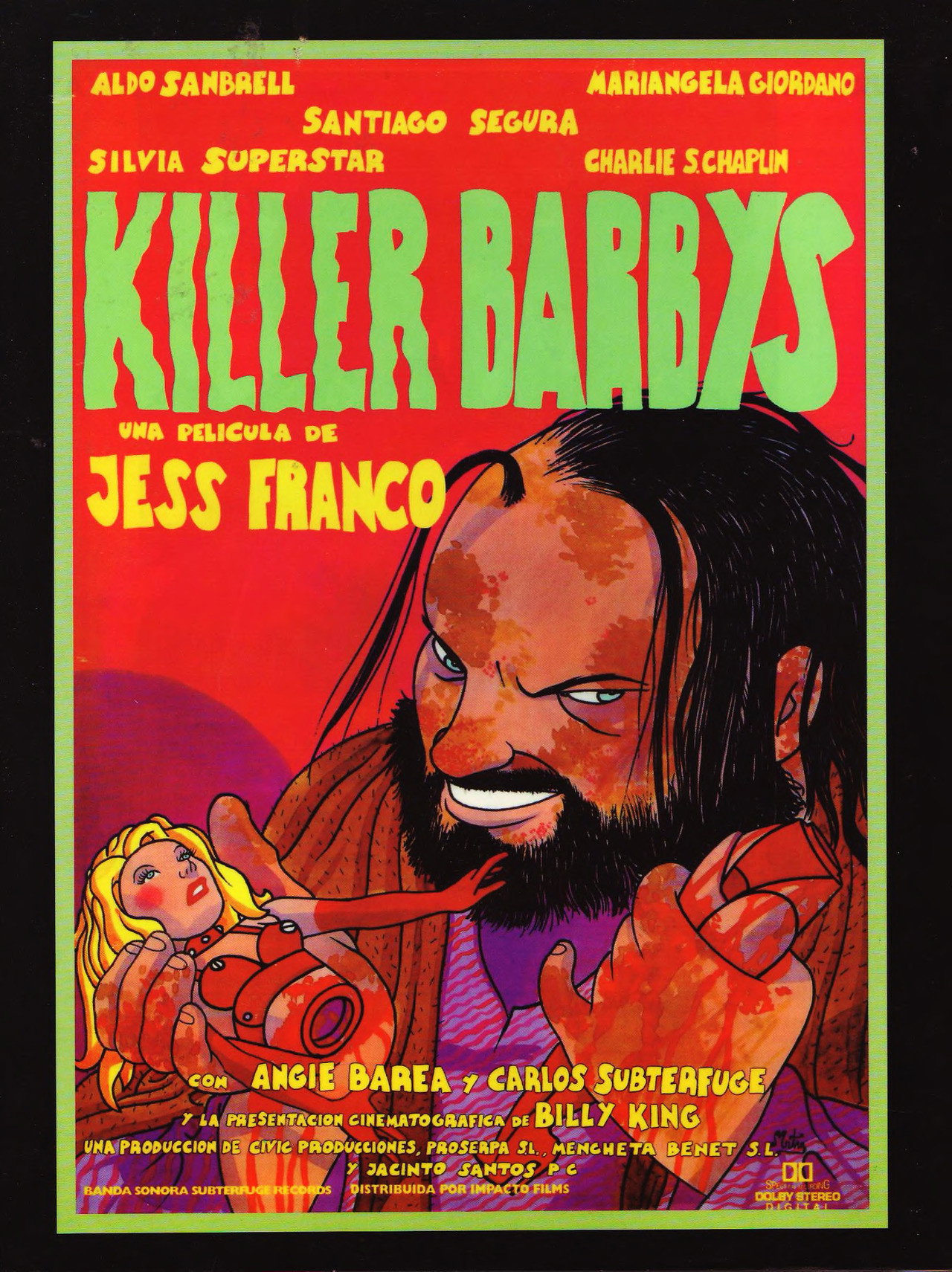 Killer Barbys filmaffisch