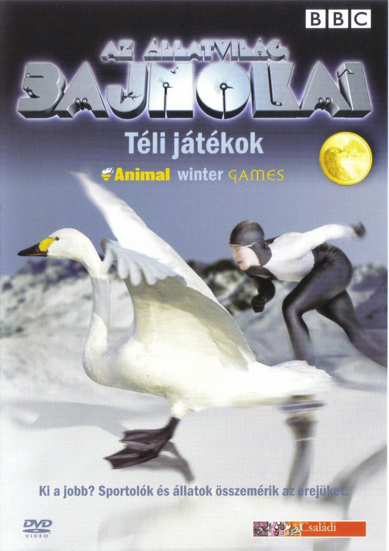 Az állatvilág bajnokai - Téli játékok – plakát 2