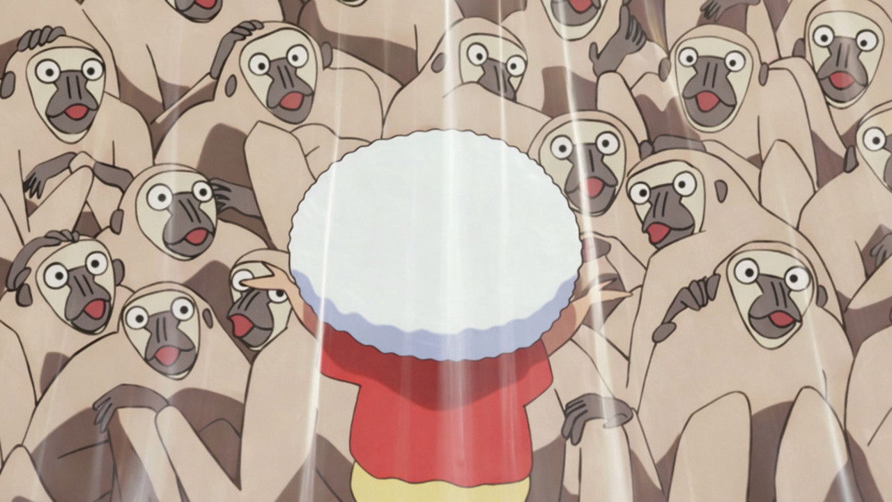 Crayon Shin-chan: A Storm-Invoking Jungle backdrop