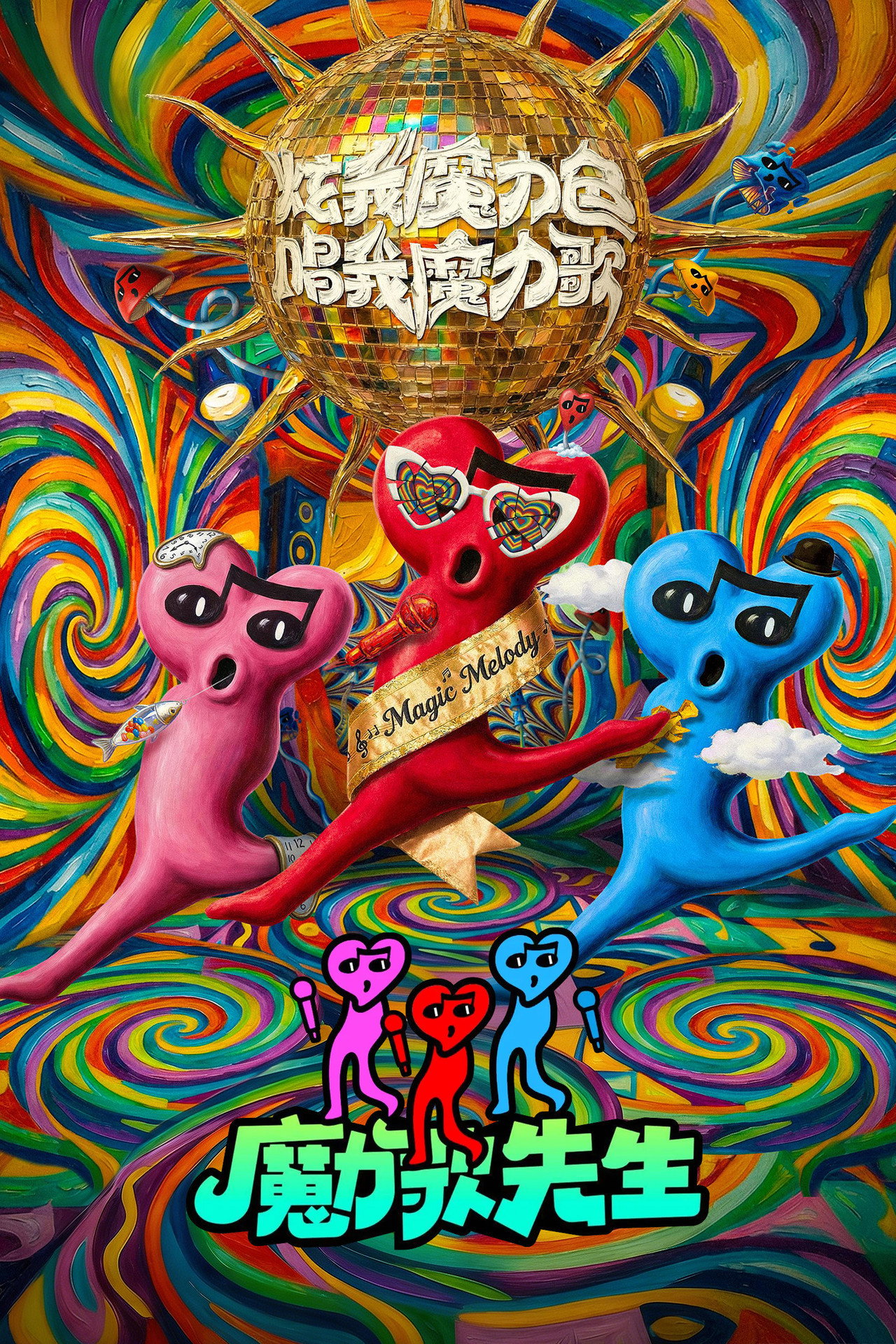 魔力歌先生 affisch