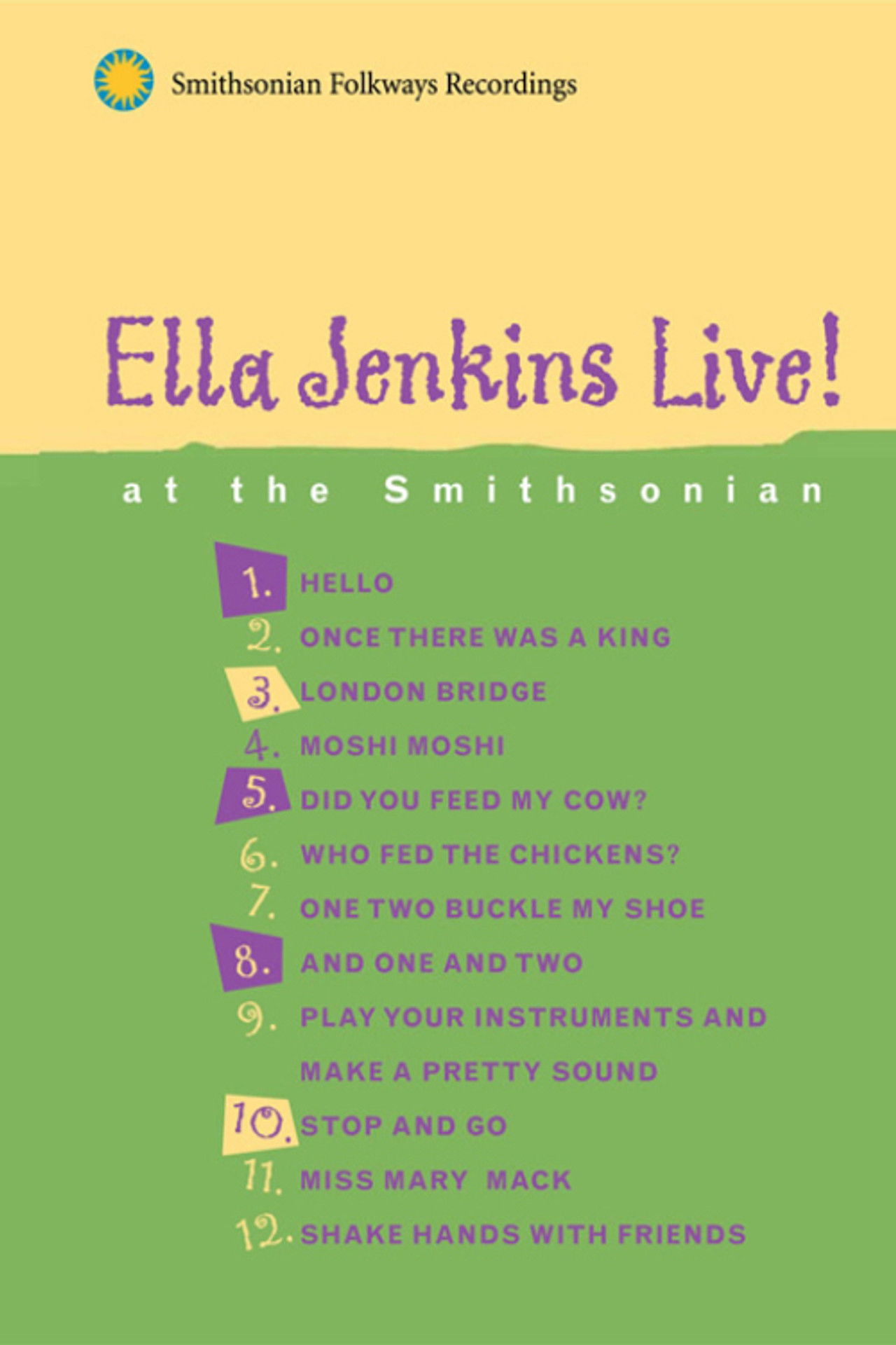 Ella Jenkins Live at the Smithsonian Backdrop