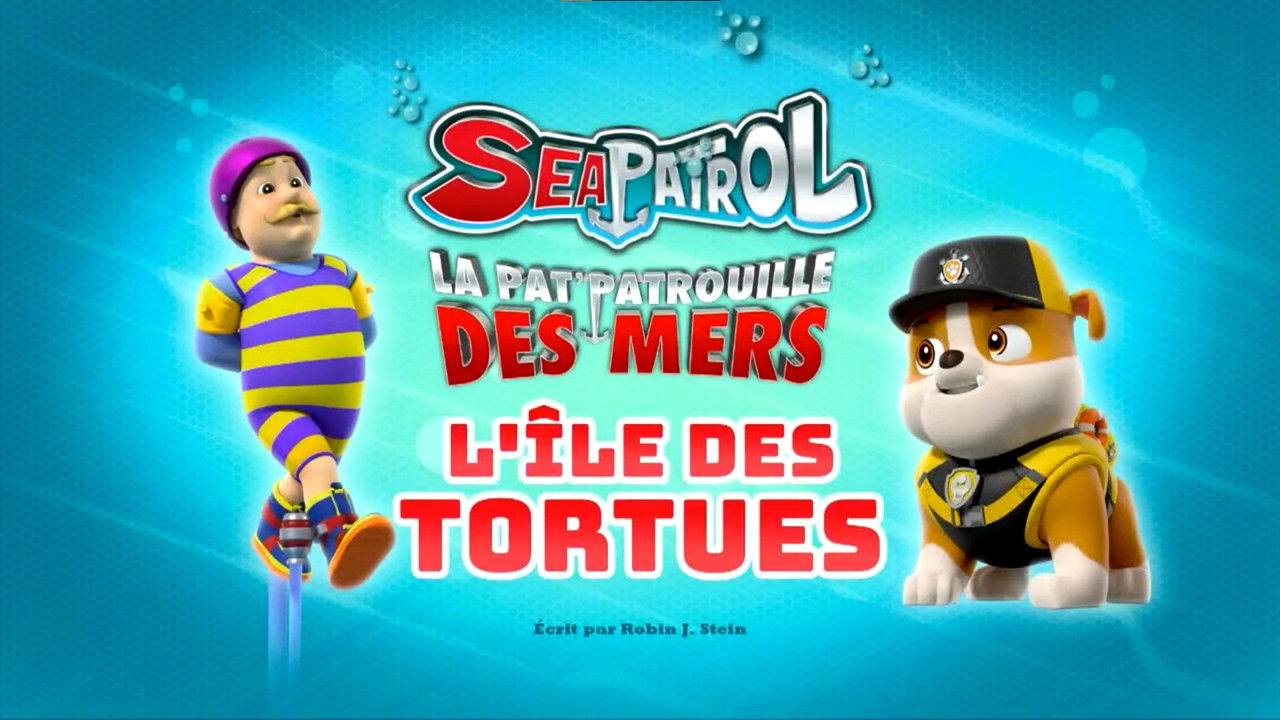 La Pat'patrouille des mers : L'île des tortues