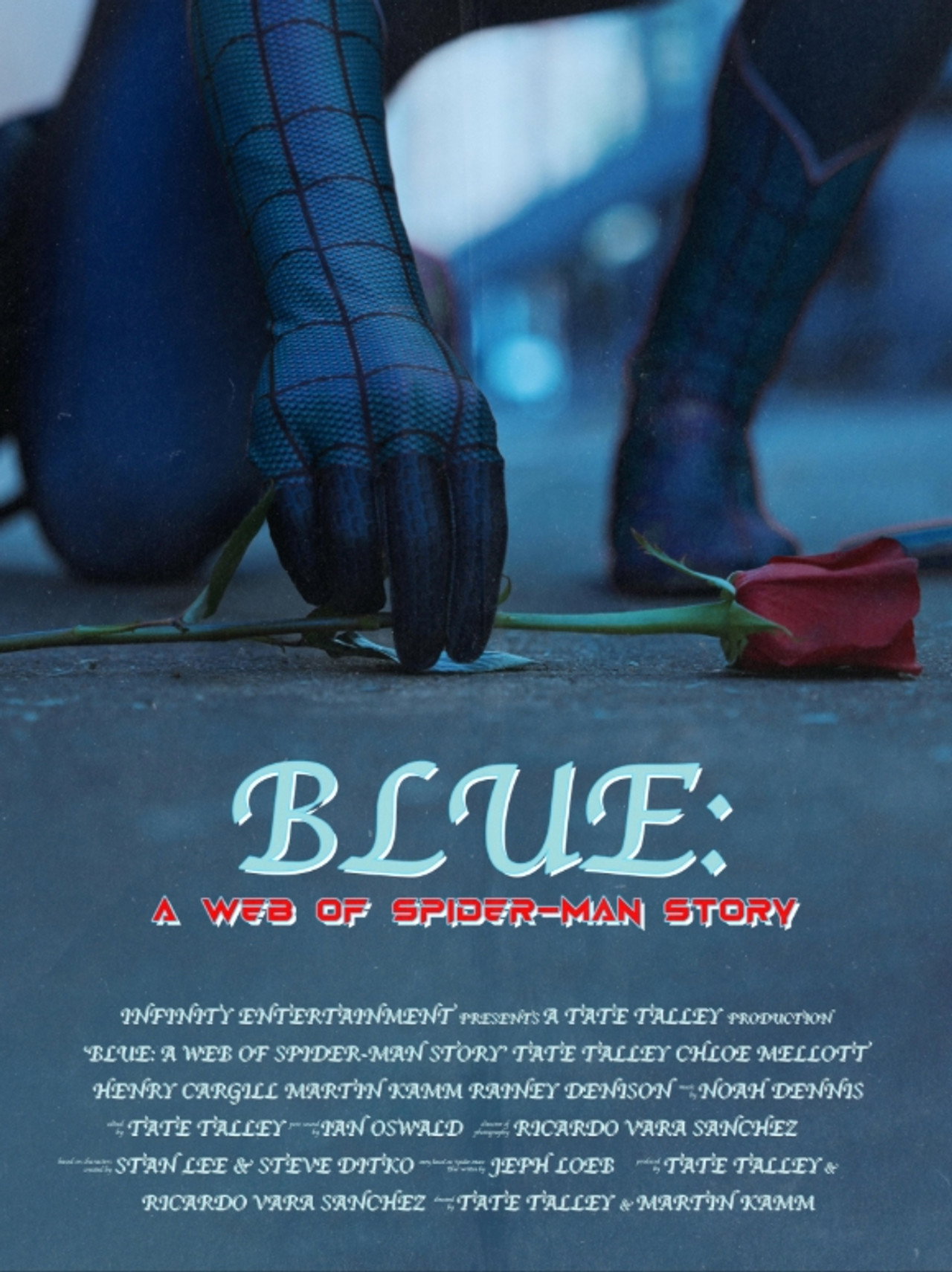 Blue: A Web of Spider-Man Story Backdrop