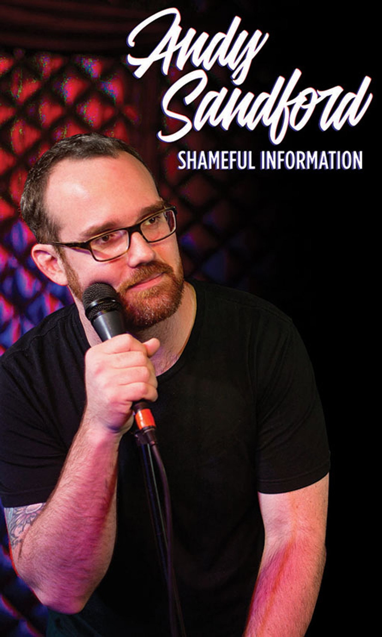 Andy Sandford: Shameful Information filmaffisch