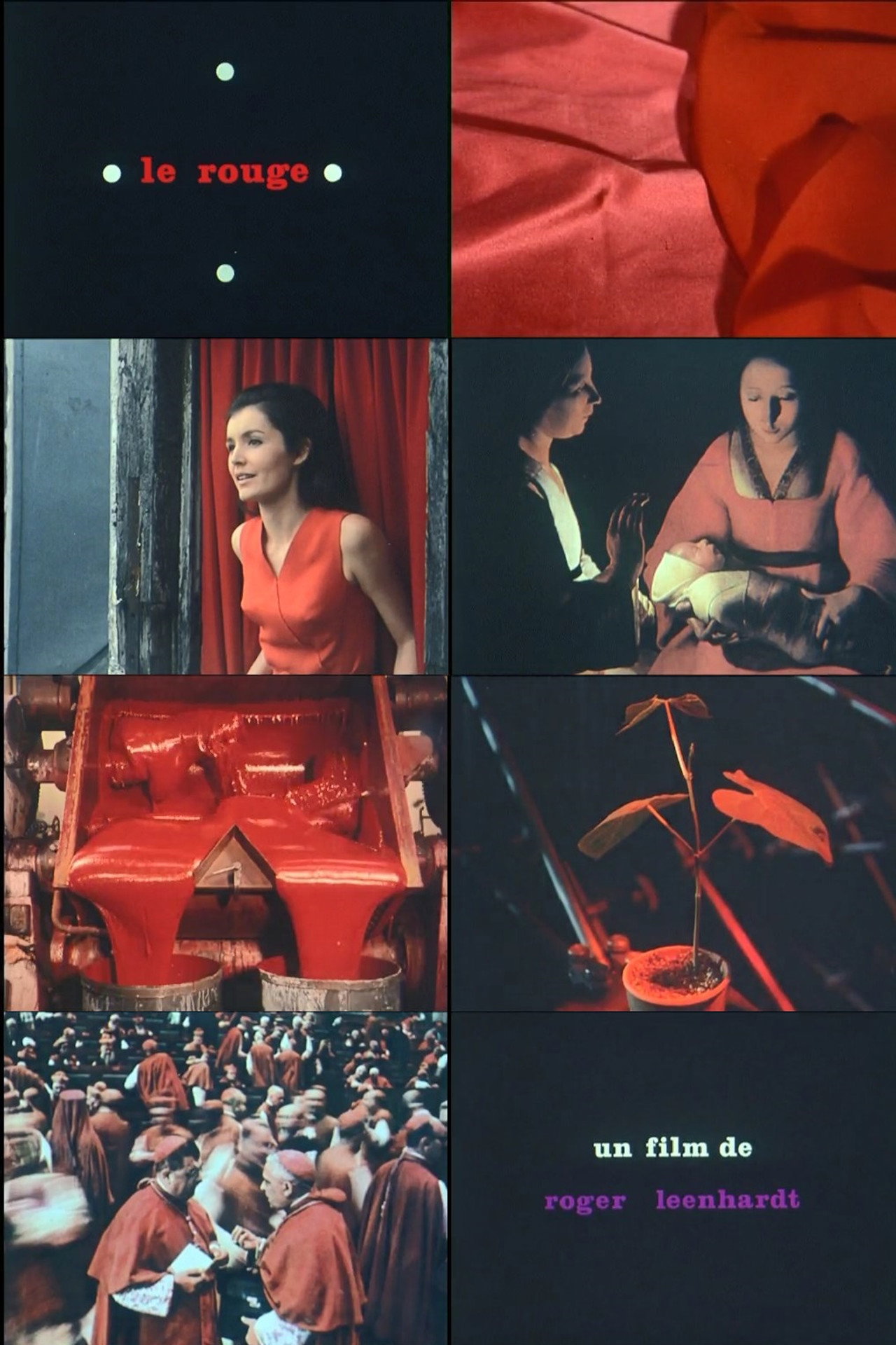 Le rouge filmaffisch