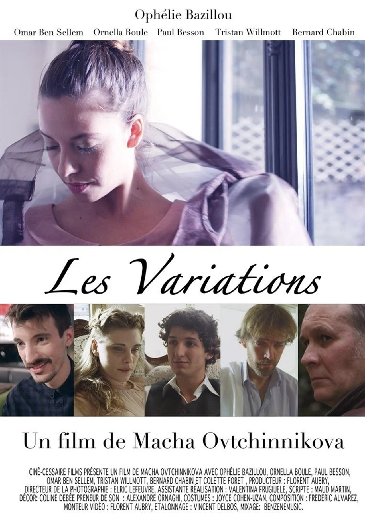 Les variations filmaffisch