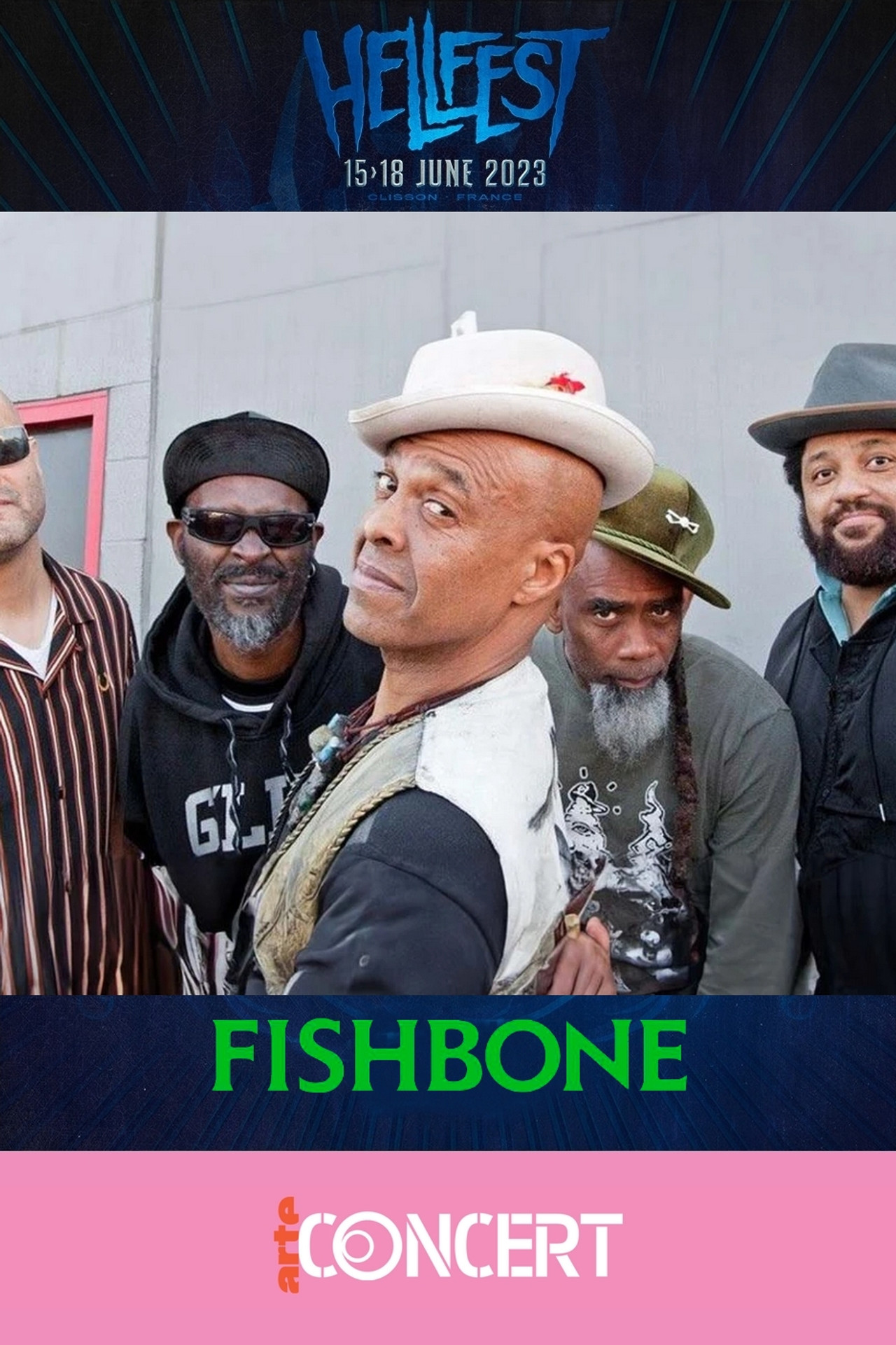Fishbone - Hellfest 2023 poster