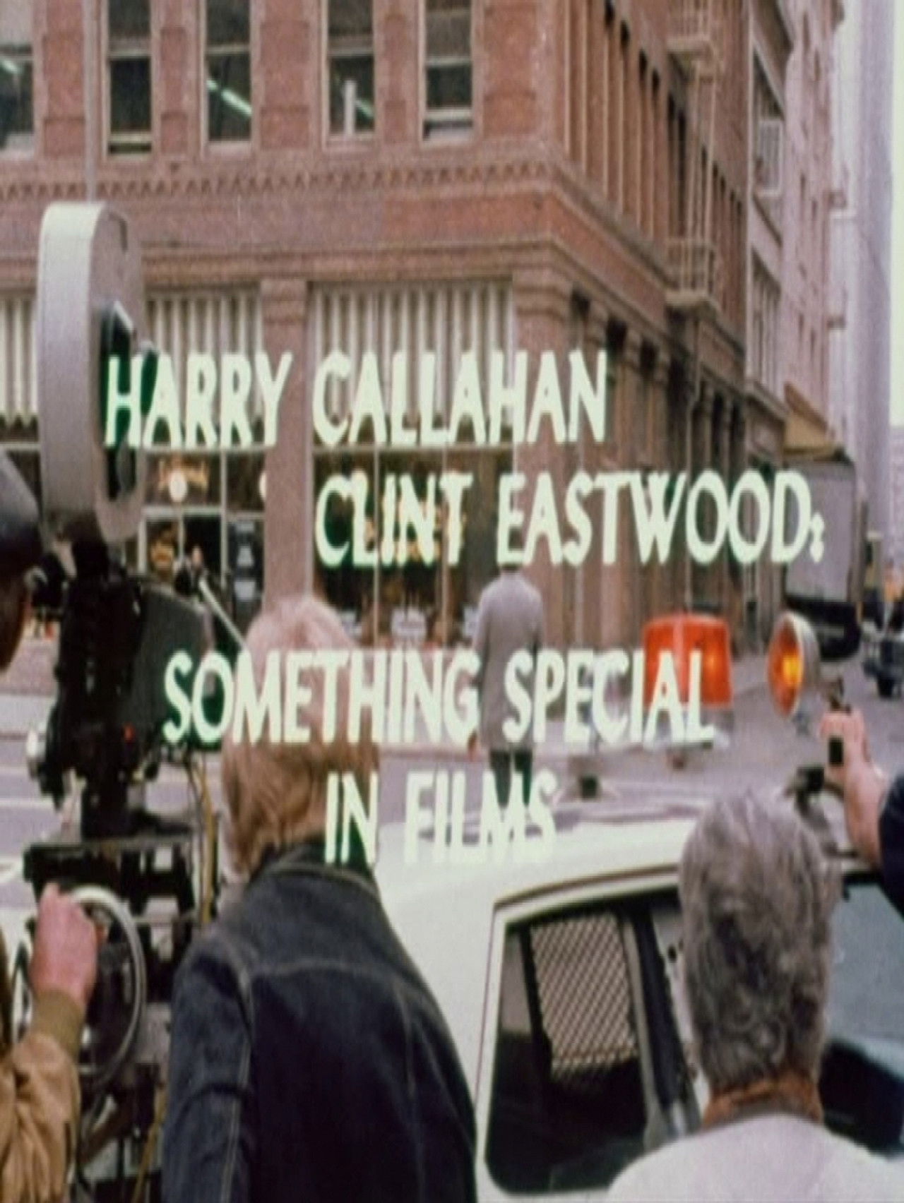 Harry Callahan/Clint Eastwood: Something Special in Films Backdrop