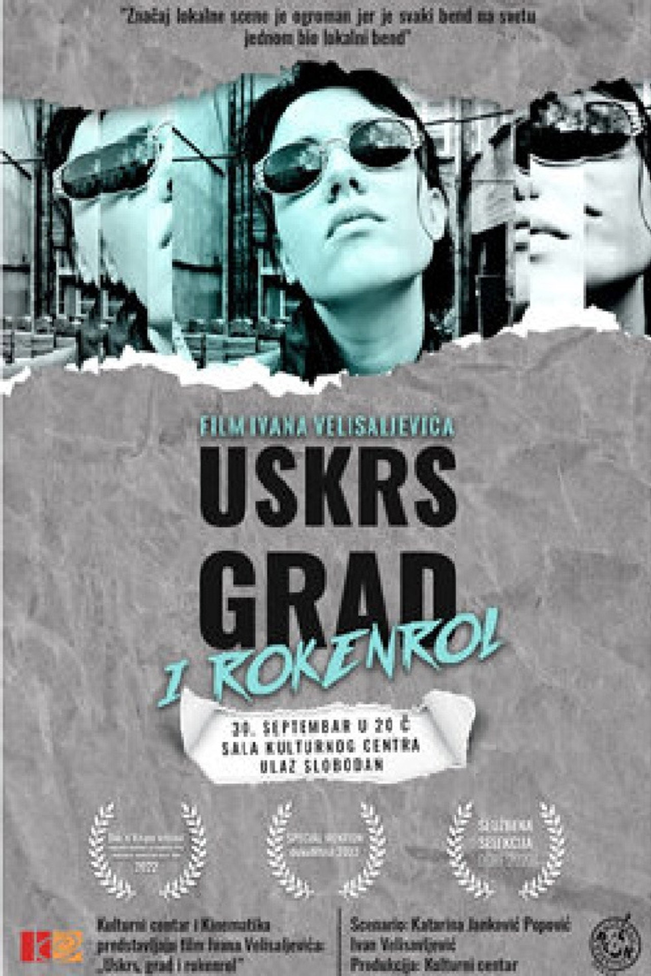 Uskrs, grad i rokenrol filmaffisch