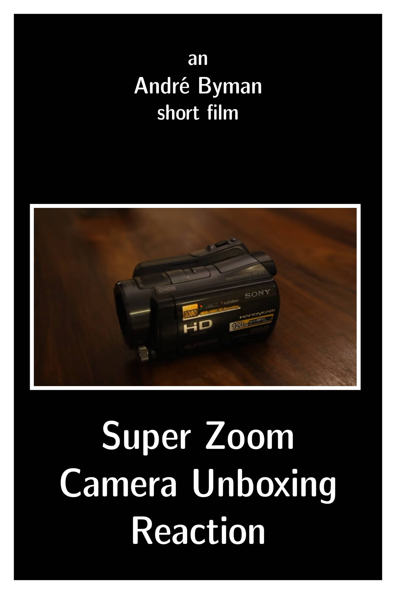 Super Zoom Camera Unboxing Reaction Backdrop