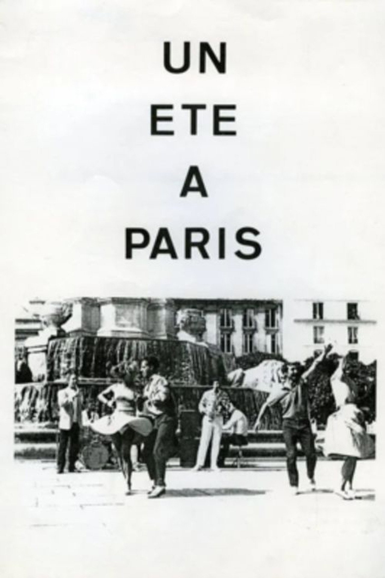 Un été à Paris filmaffisch