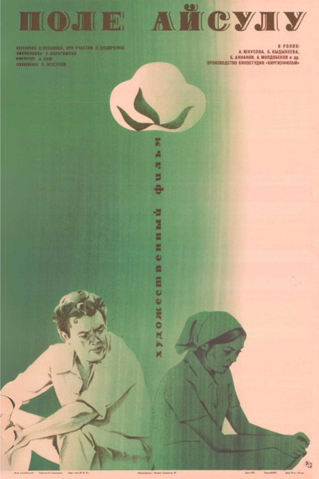 Aisulu's field Backdrop