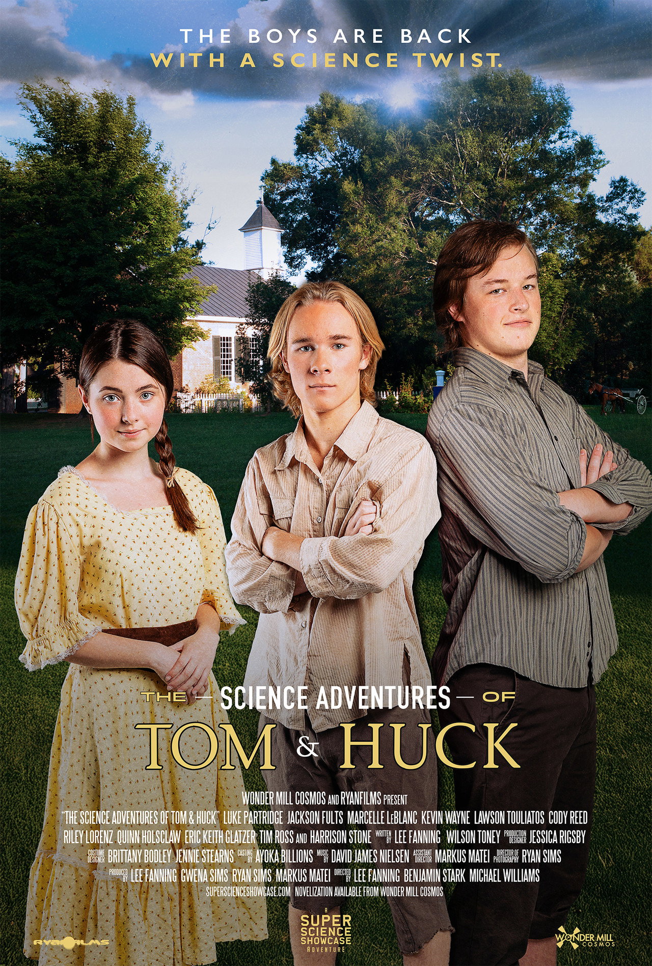 The Science Adventures of Tom & Huck filmaffisch