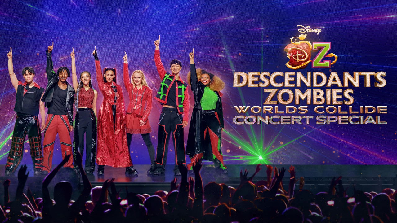 Descendants/ZOMBIES Worlds Collide - Concert Special backdrop