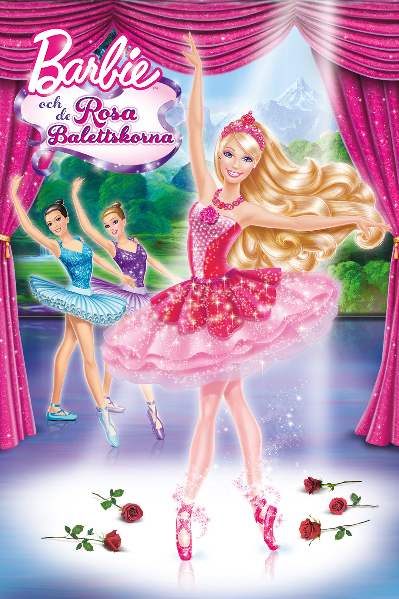 Barbie och de rosa balettskorna filmaffisch