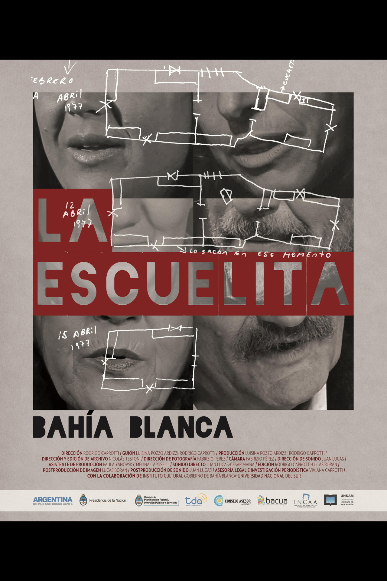 La escuelita, historias del terrorismo de estado en Bahía Blanca filmaffisch