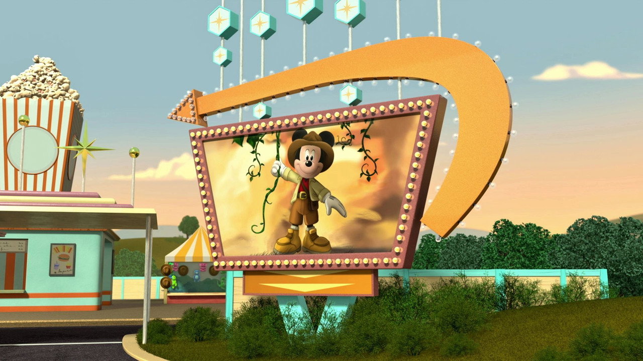 A Casa do Mickey Mouse+ backdrop