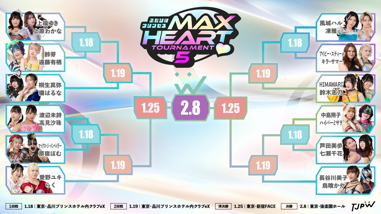 TJPW The 5th "Futari wa Princess" Max Heart Tournament ~ Day 2 still 10