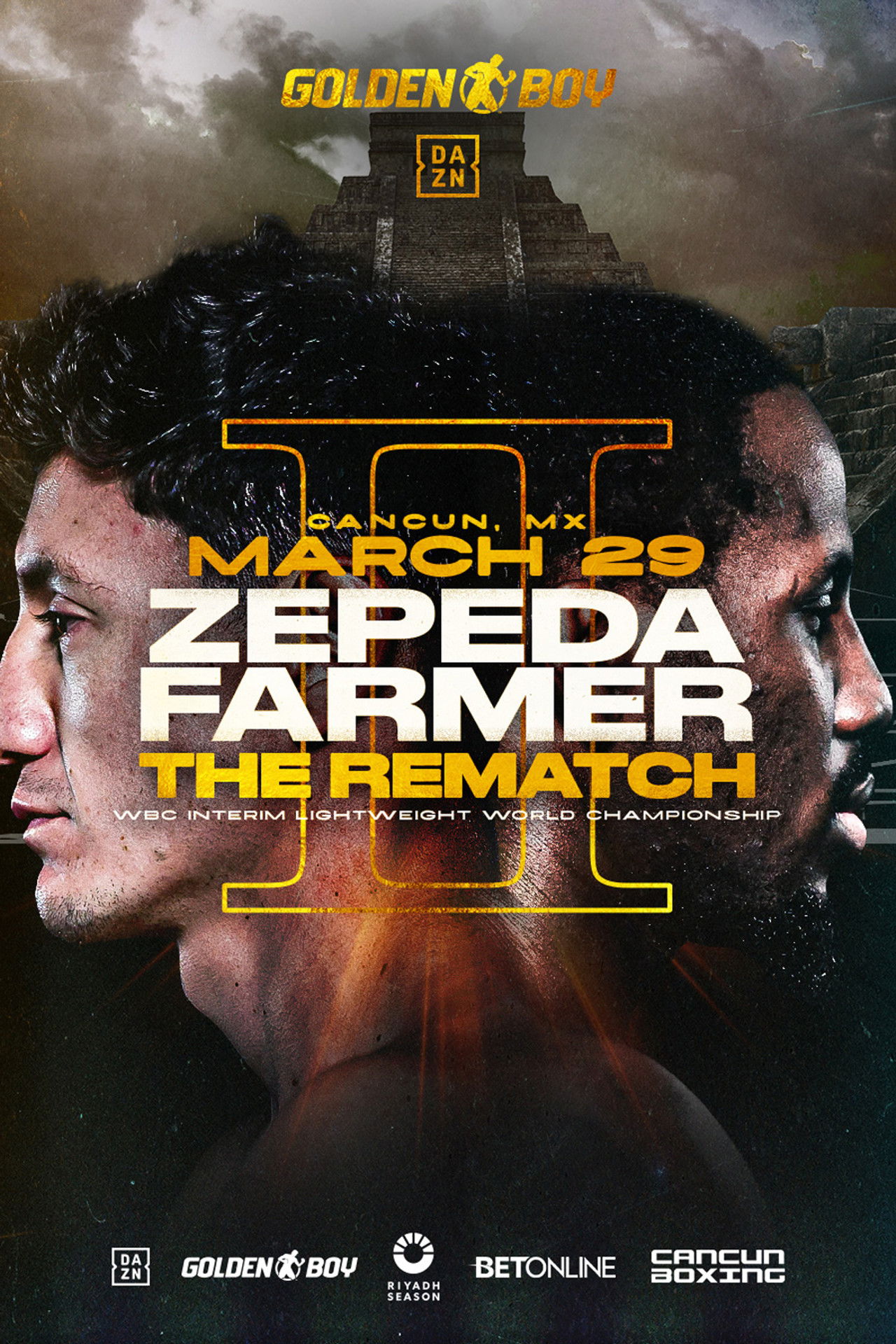 William Zepeda vs. Tevin Farmer II poster