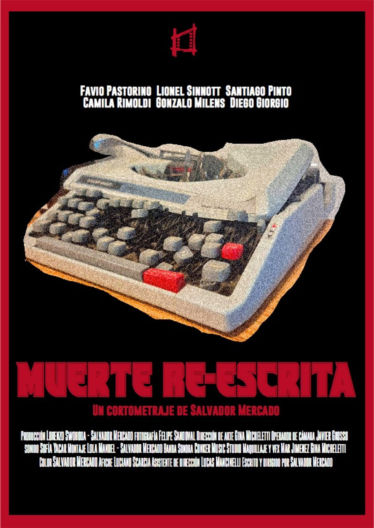 Muerte Re-Escrita filmaffisch
