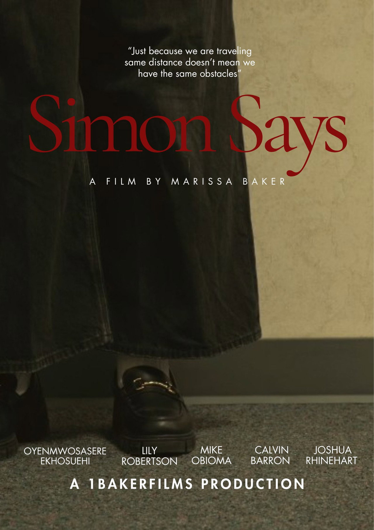 Simon Says filmaffisch