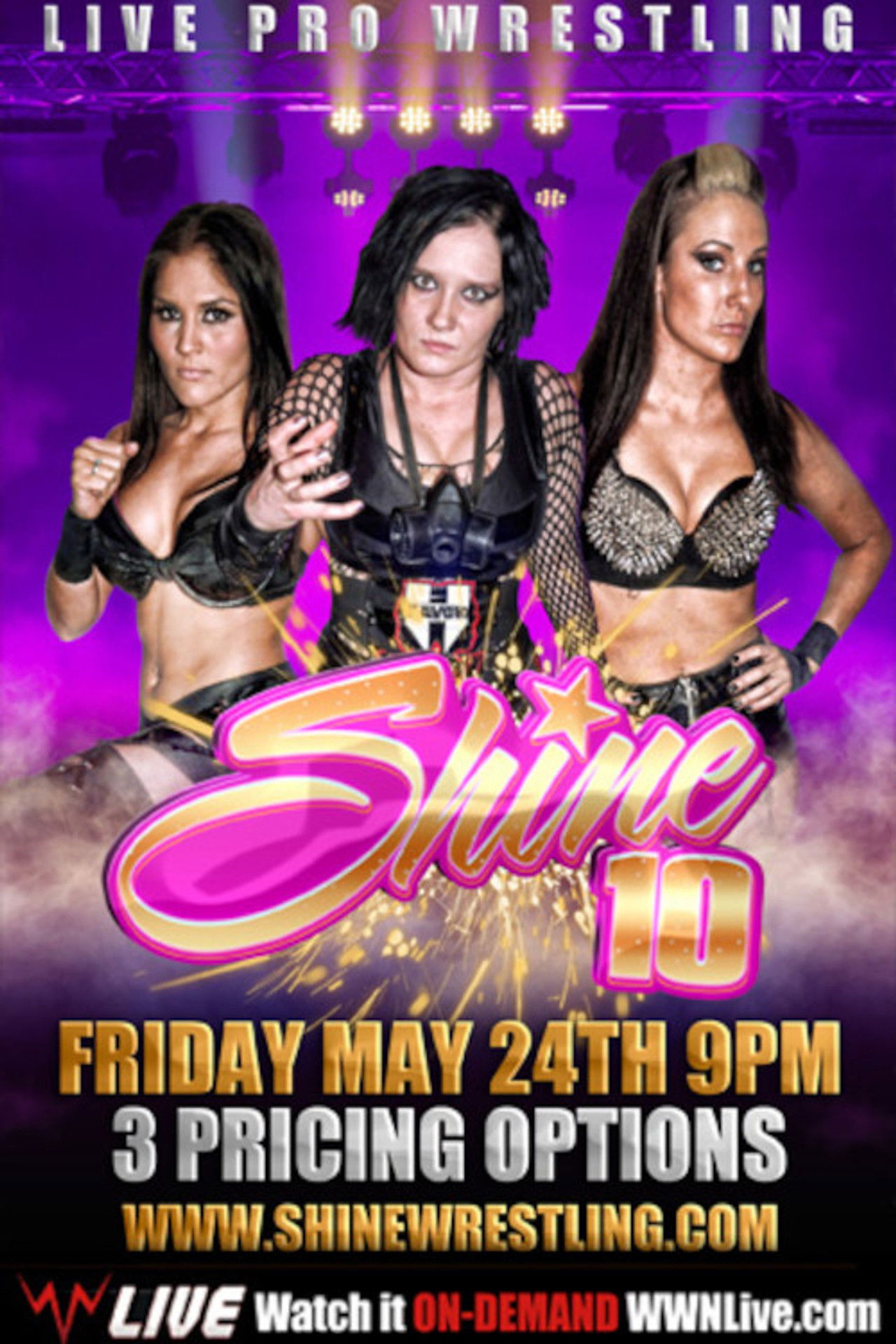 SHINE 10 Backdrop