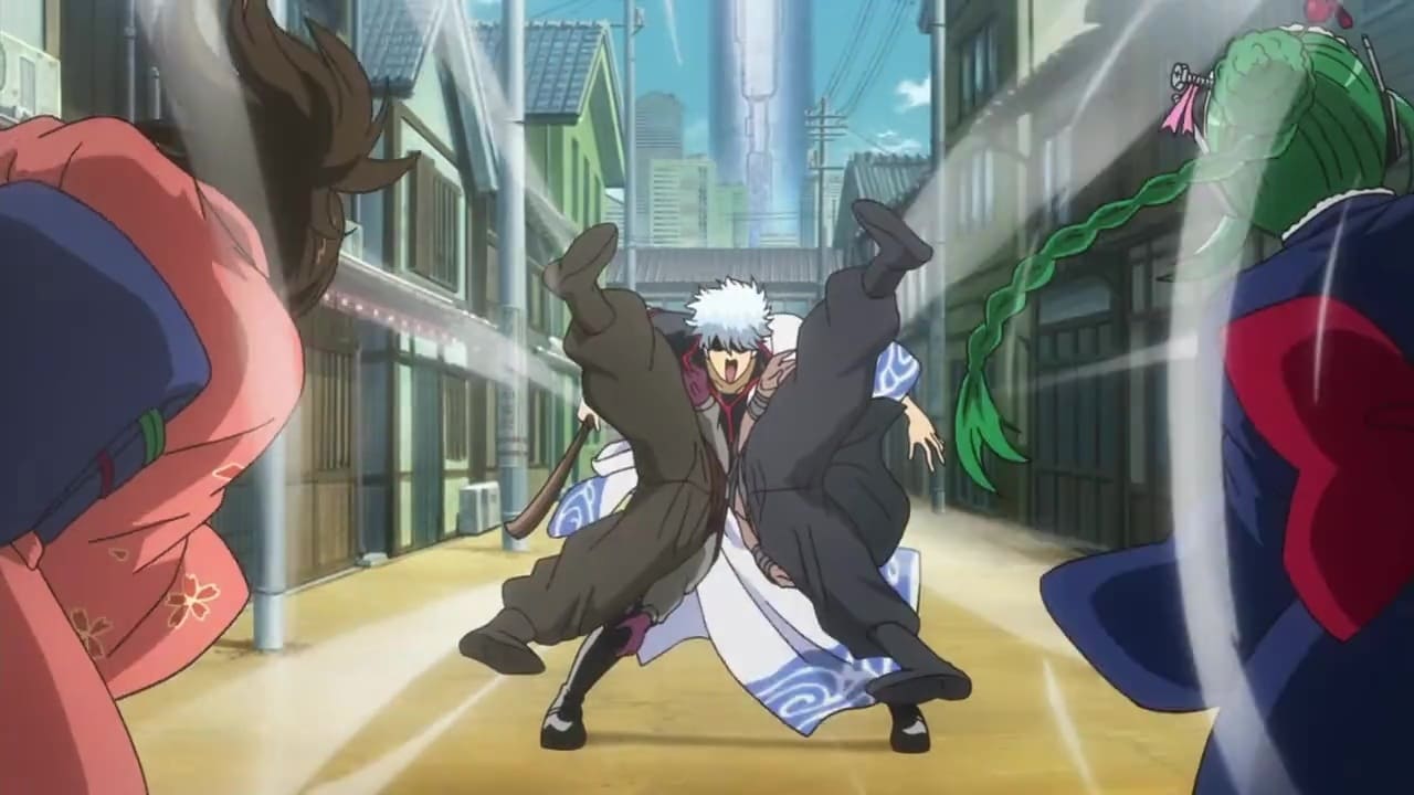 Gintama - Season 10 Episode 1 : Try As You Might to Make a Natural Perm Go Away, It Will Always Return