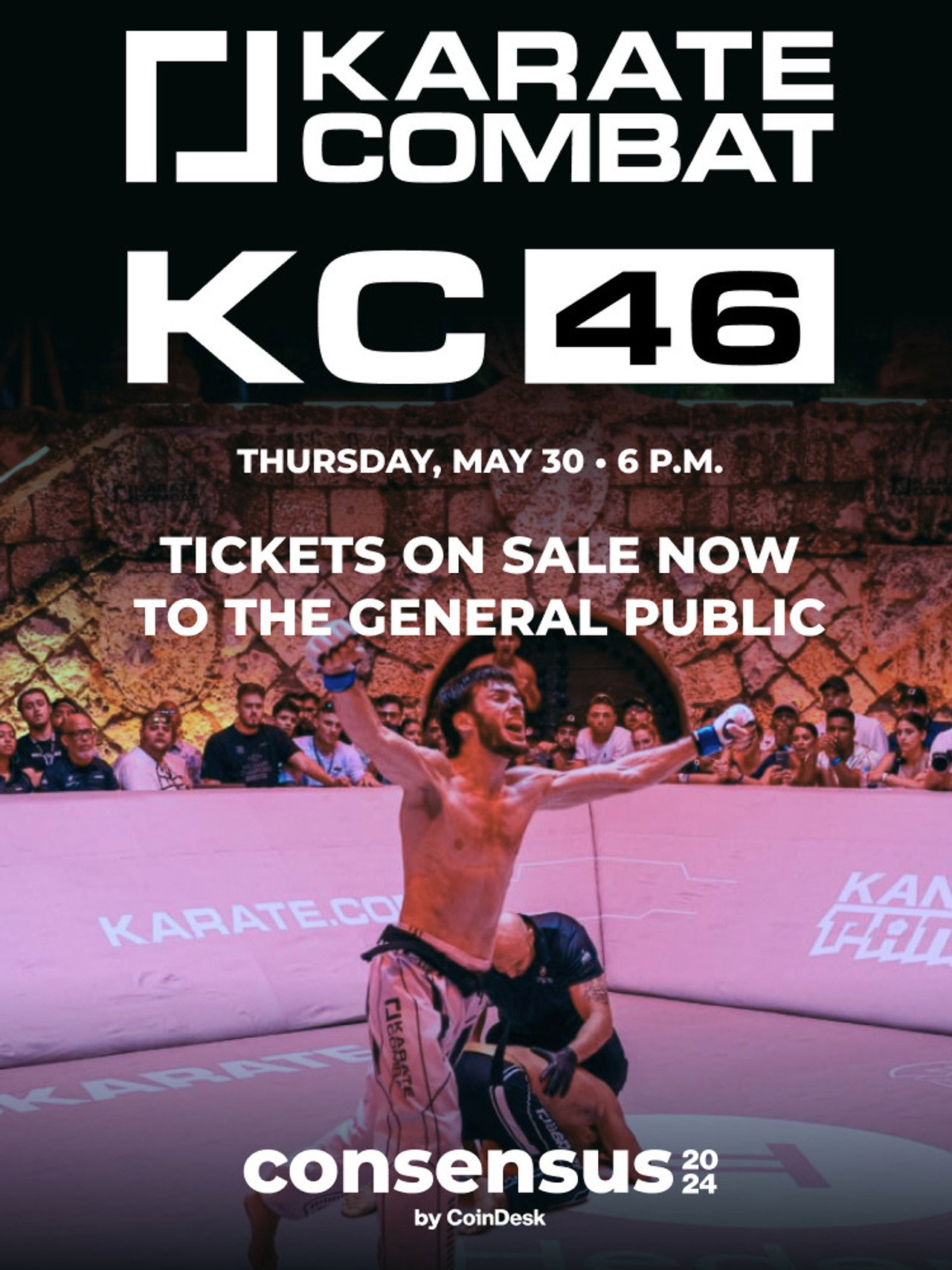 Karate Combat 46: Levine vs. Hadribeaj filmaffisch