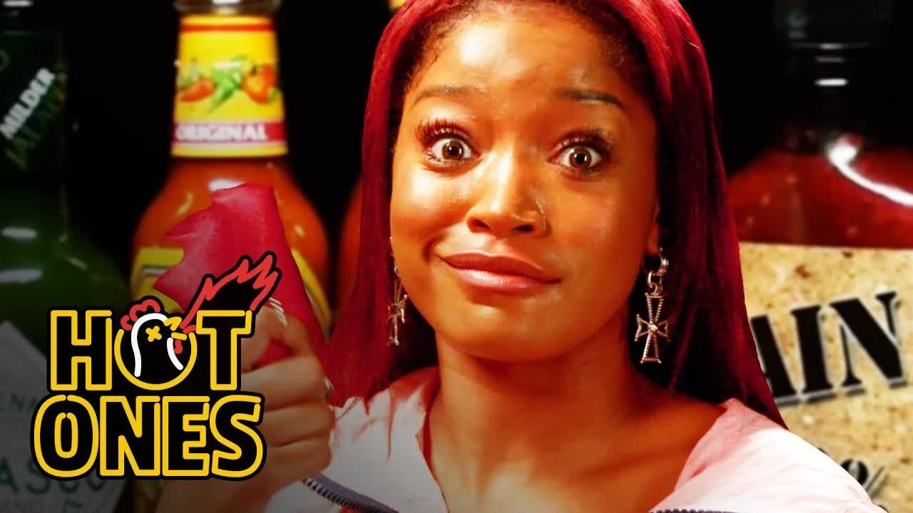 Hot Ones - Season 3 Episode 12 : Keke Palmer Laughs Uncontrollably While Eating Spicy Wings