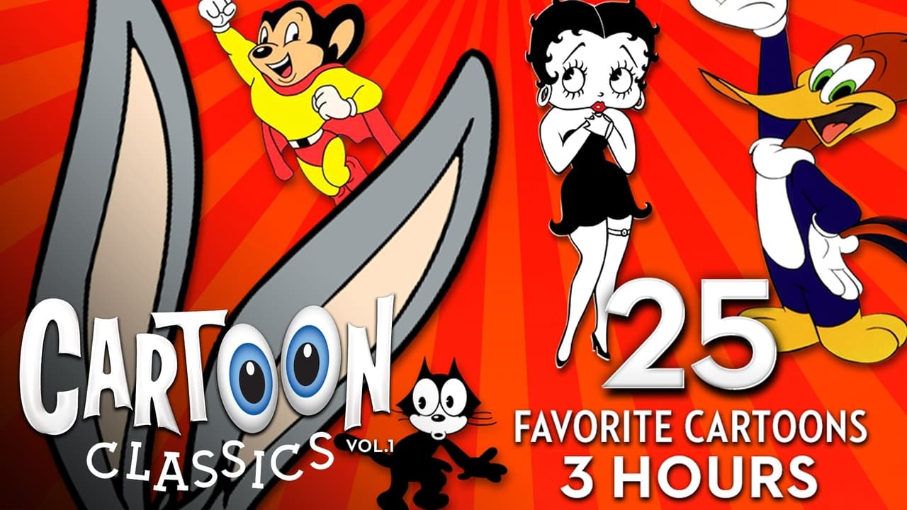 Cartoon Classics - Vol. 1: 25 Favorite Cartoons - 3 Hours background