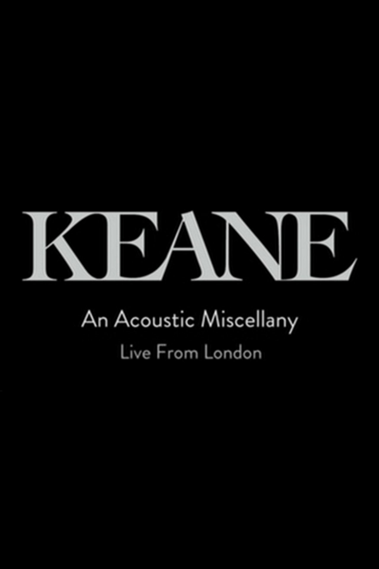 Keane: An Acoustic Miscellany - Live From London Backdrop