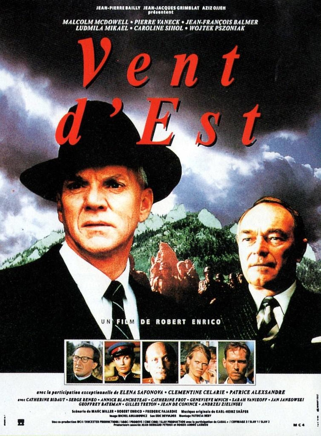 Vent d'est poster