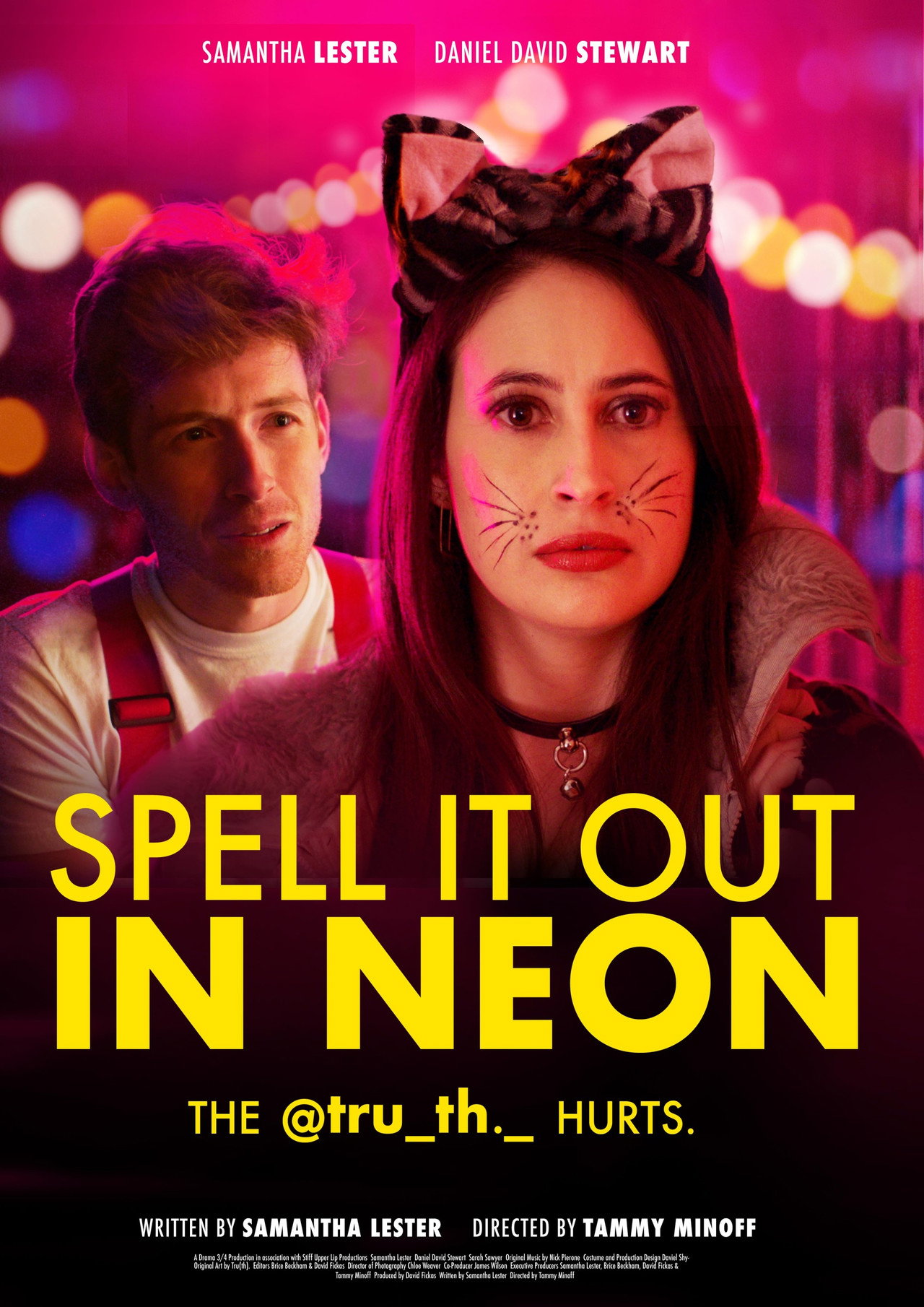 Spell It Out in Neon filmaffisch