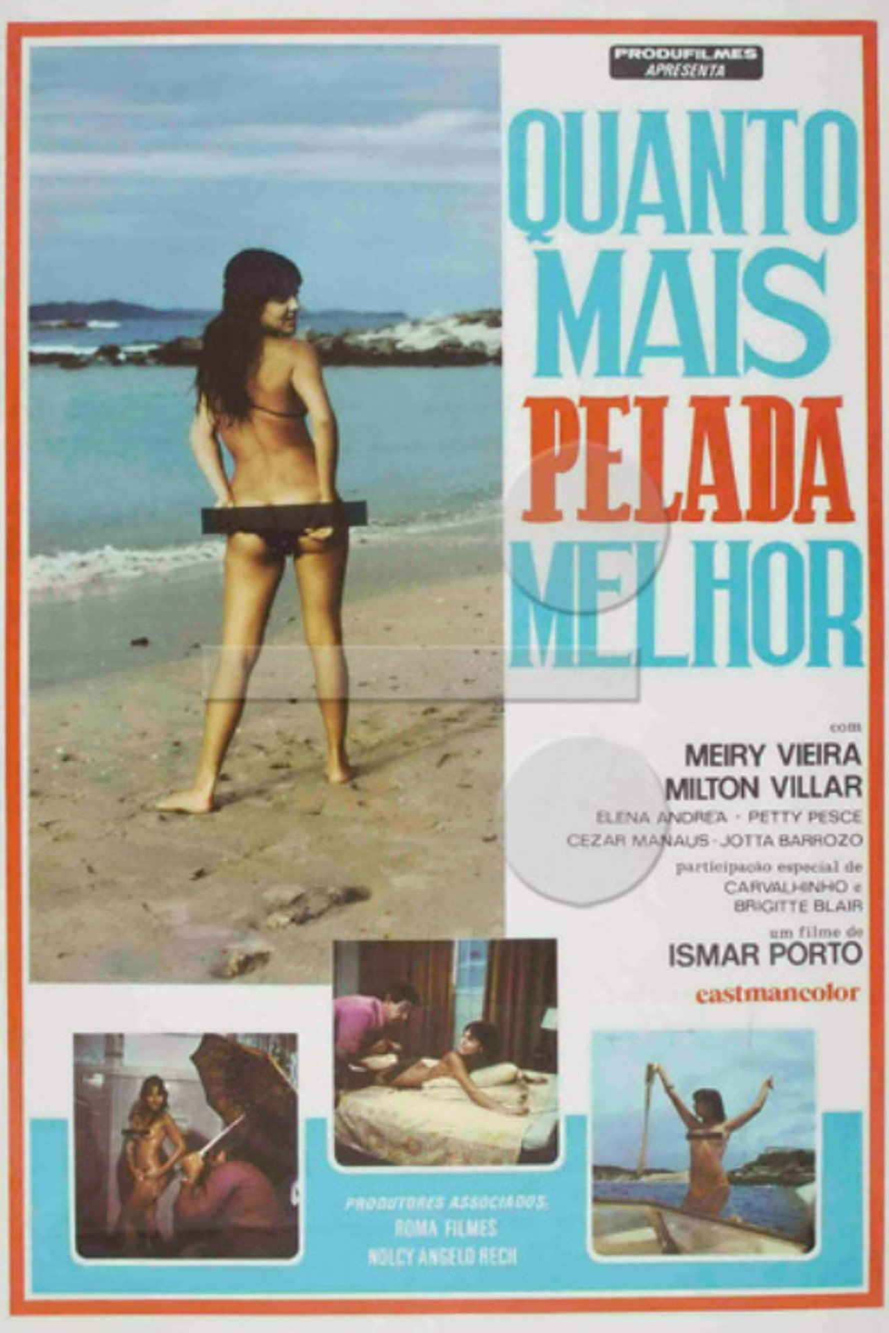 Quanto Mais Pelada Melhor filmaffisch