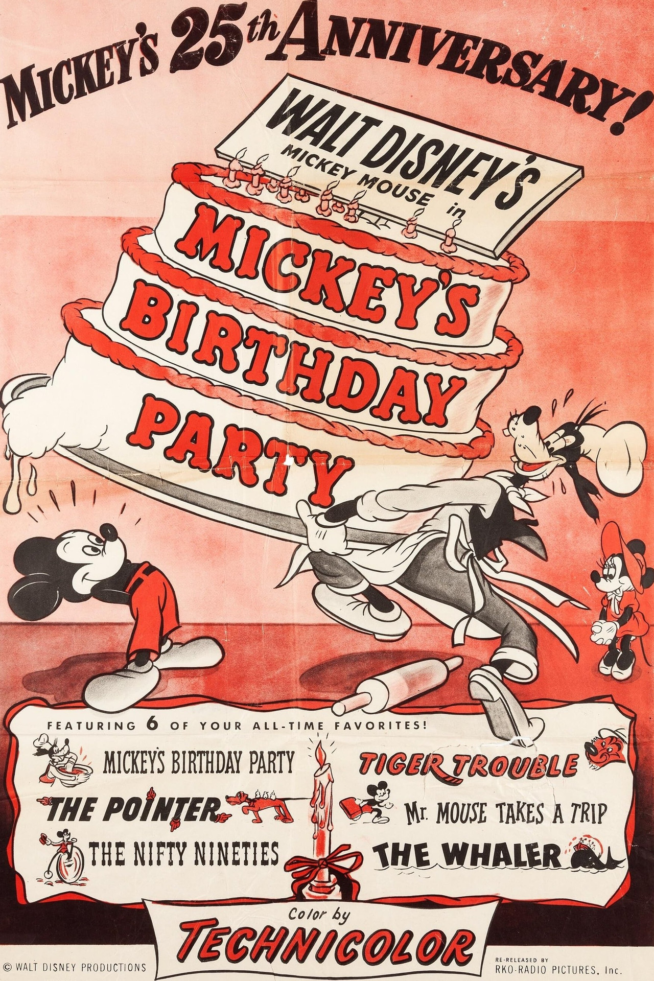 Mickey's Birthday Party Backdrop