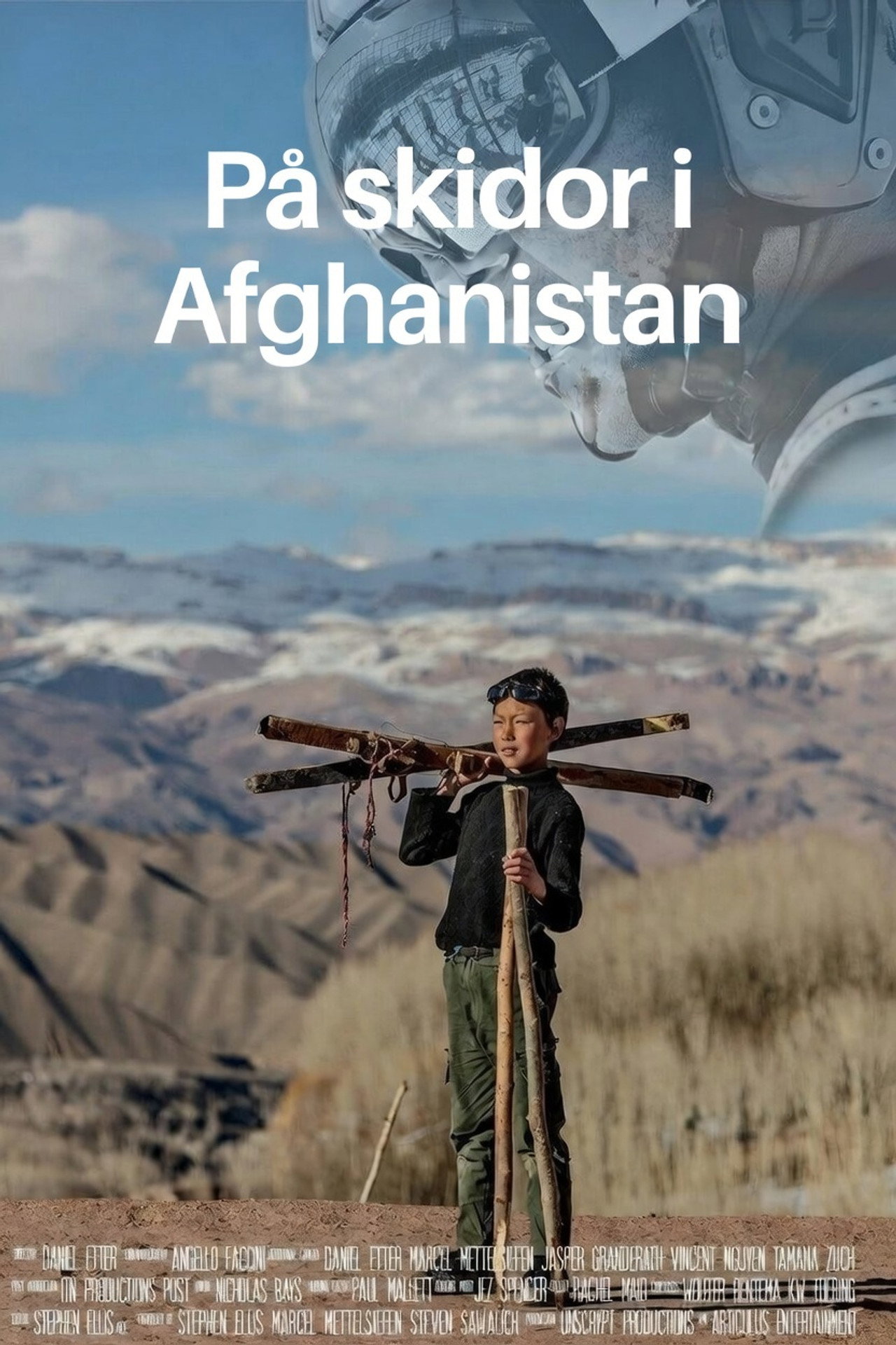 På skidor i Afghanistan filmaffisch