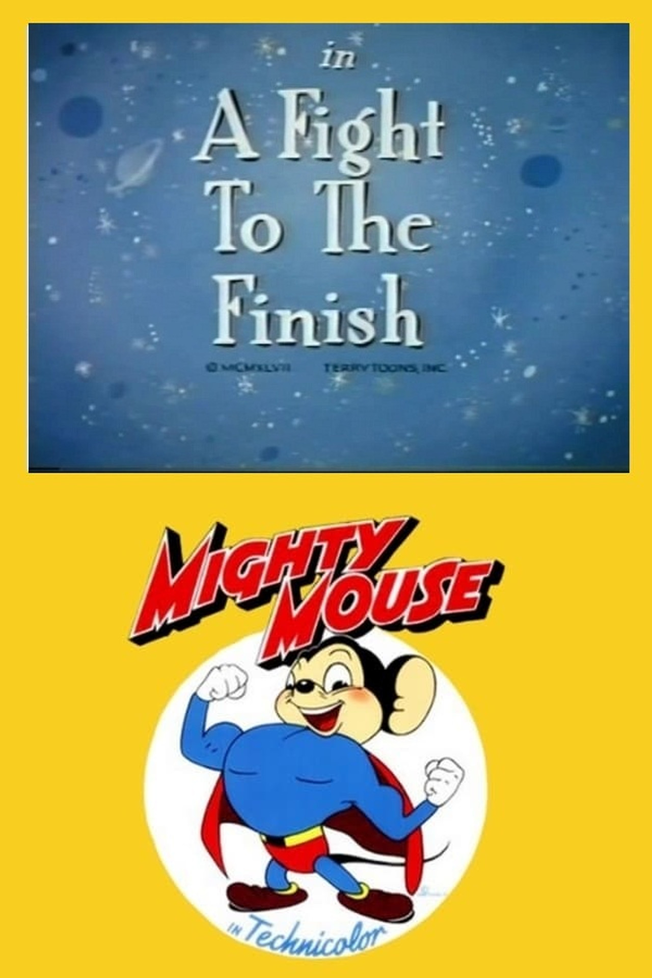 A Fight to the Finish Backdrop