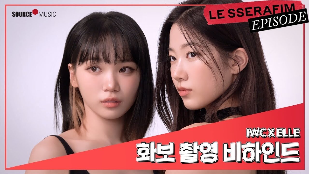 LE SSERAFIM EPISODE - Season 2 Episode 2 : ‘IWC X ELLE’ PhotoShoot Sketch