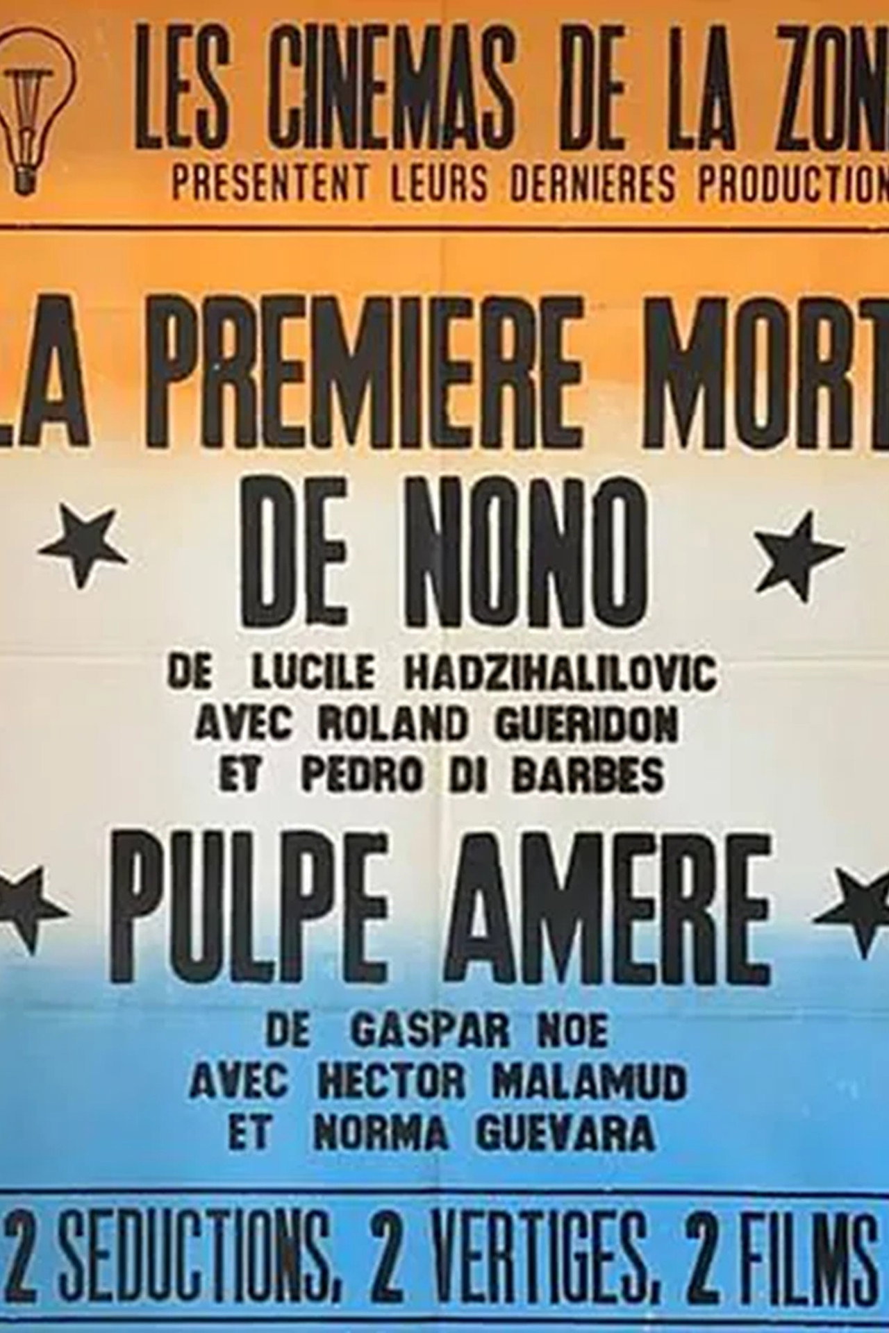 La Première Mort de Nono filmaffisch