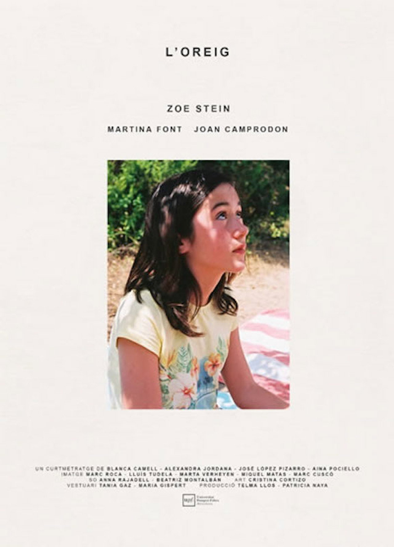 L'oreig filmaffisch