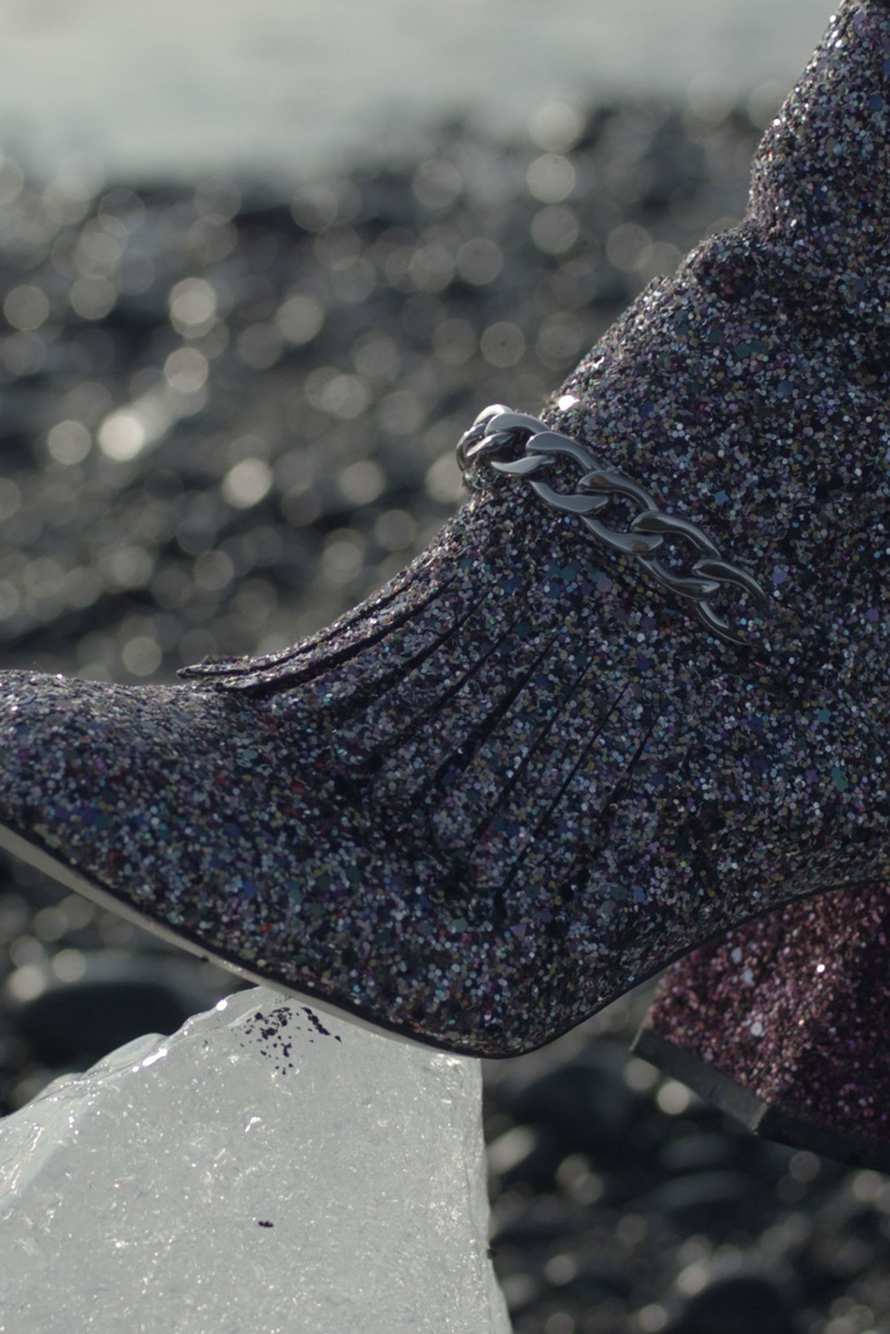 ICELAND (Nighttime) Backdrop