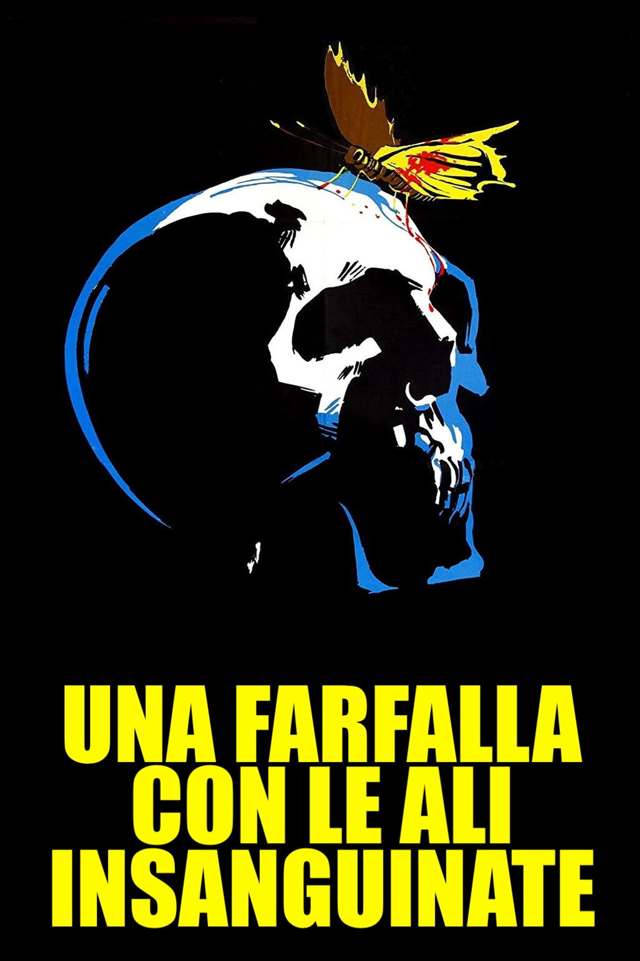 Una farfalla con le ali insanguinate filmaffisch