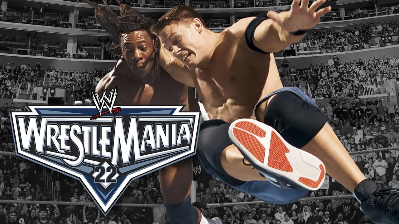 Scen från WWE WrestleMania 22
