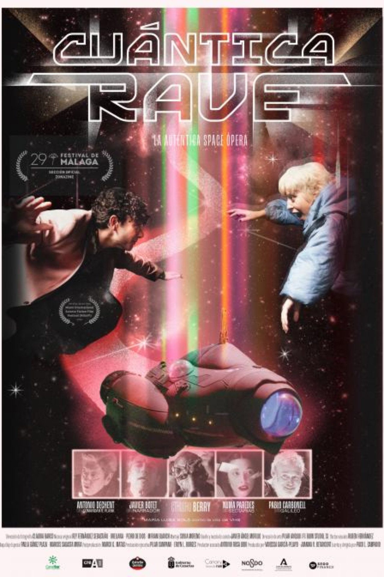 Cuántica Rave filmaffisch