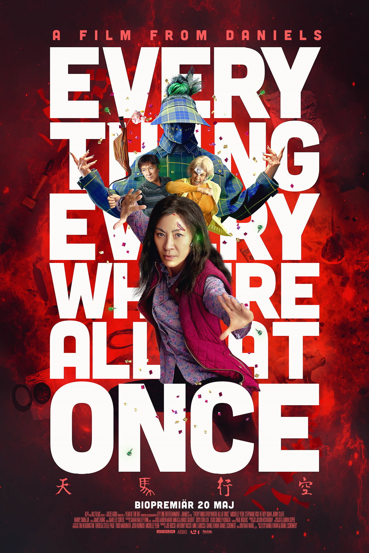 Everything Everywhere All at Once filmaffisch