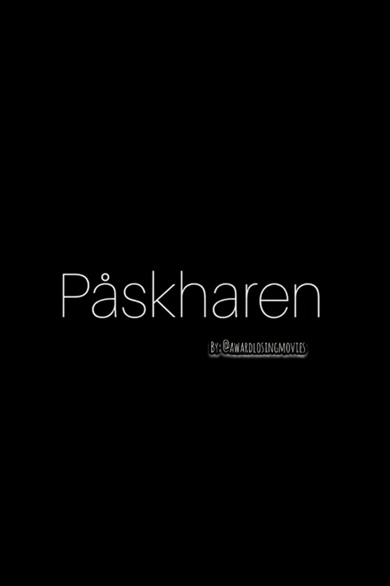 Påskharen filmaffisch