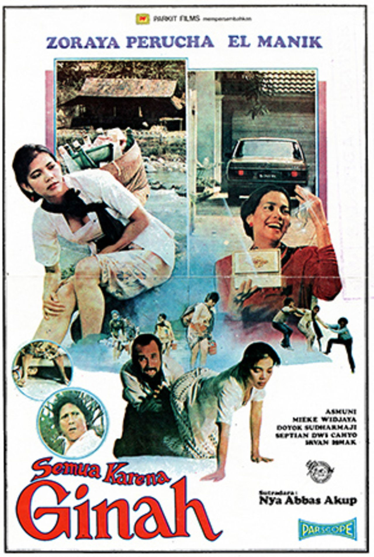 All Because of Ginah Backdrop