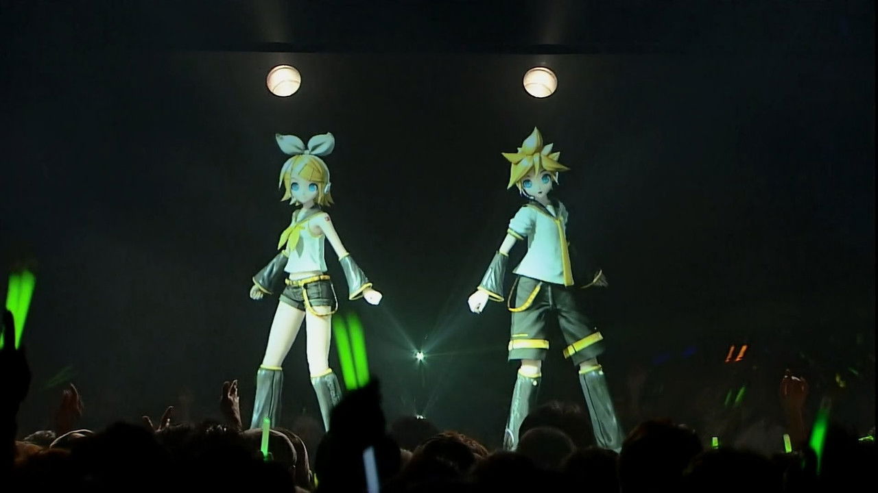 Hatsune Miku: 39s Giving Day 2010 backdrop