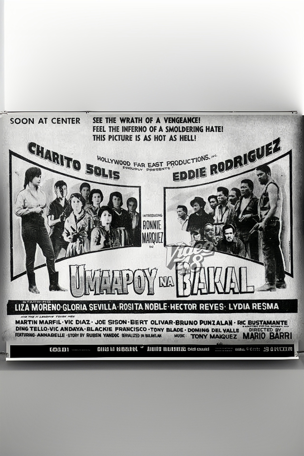 Umaapoy na Bakal Backdrop